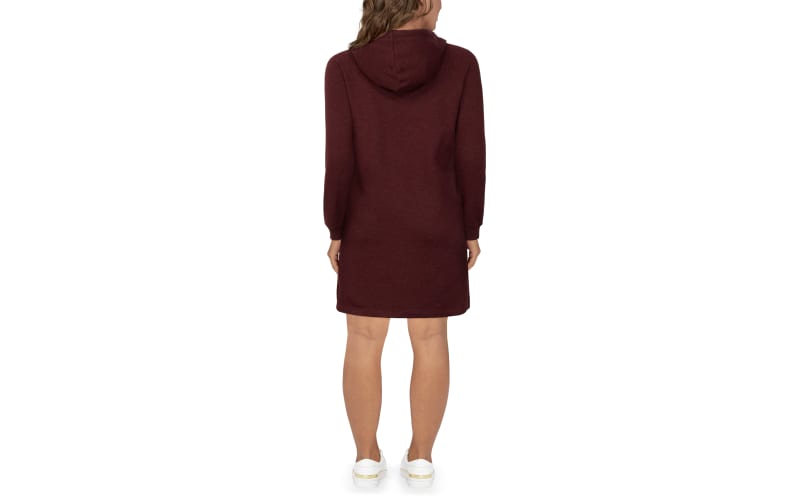 hooded sweatshirt dress